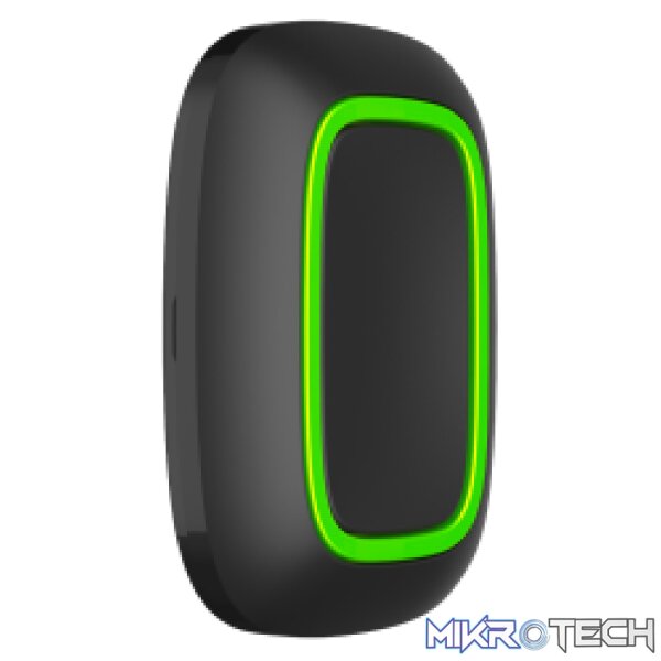 AJAX Security - Wireless Smart Panic and Control Button Jeweller Black | AJAX-PB-B - Image 2