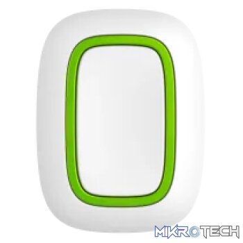 AJAX Security - Wireless Smart Panic and Control Button Jeweller White | AJAX-PB-W