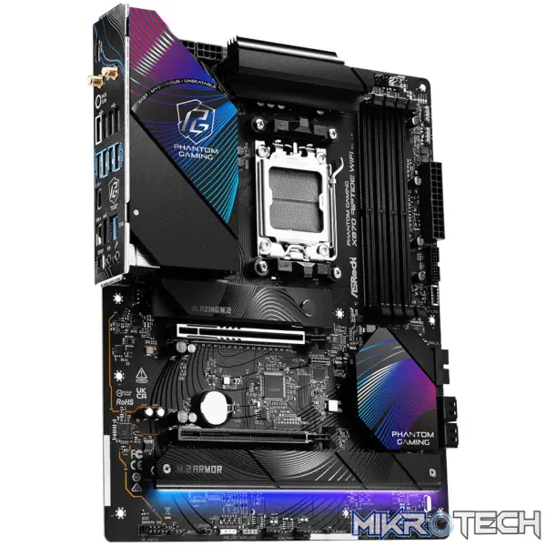 ASRock X870 Riptide AM5 Wi-Fi Phantom Gaming Motherboard - Image 3