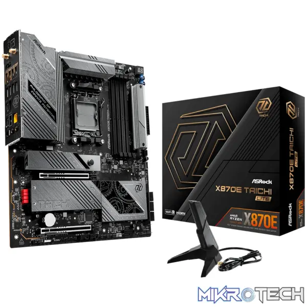 ASRock X870E Taichi Lite AM5 ATX Motherboard ASRock X870E Taichi Lite AM5 ATX Motherboard