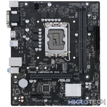 ASUS PRIME H610M-R D4 LGA 1700 M-ATX Gaming Motherboard Integration