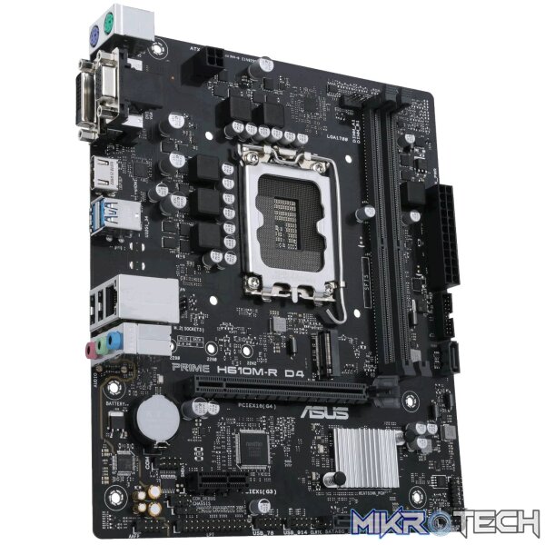 ASUS PRIME H610M-R D4 LGA 1700 M-ATX Gaming Motherboard Integration - Image 5