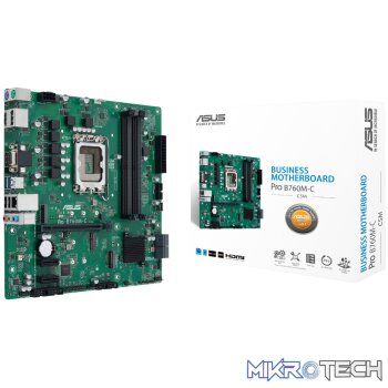 ASUS PRO B760M C CSM LGA 1700 M-ATX Motherboard