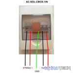 Acconet 250V Protection Box 1 Input 1 Outputs 50A Isolator 10A fuses - Image 2