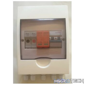 Acconet 250V Protection Box 1 Input 1 Outputs 50A Isolator 10A fuses