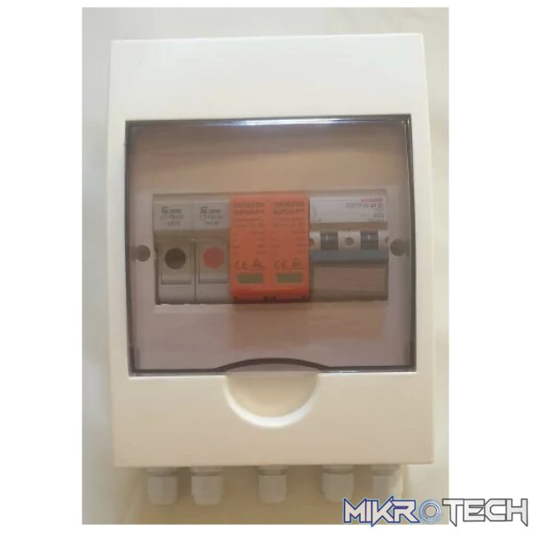 Acconet 250V Protection Box 1 Input 1 Outputs 50A Isolator 10A fuses Acconet 250V Protection Box 1 Input 1 Outputs 50A Isolator 10A fuses