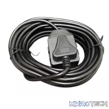 Acconet Double Coupler 16Amp 10 Meter Black Extension Cord | AC-EXTCORD-10M-B