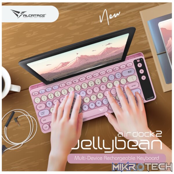 Alcatroz Jellybean Air Dock 2 Bluetooth and Wireless Keyboard - Image 7