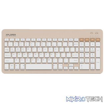 Alcatroz Xplorer Go! BTR-200 Bluetooth and Wireless Keyboard