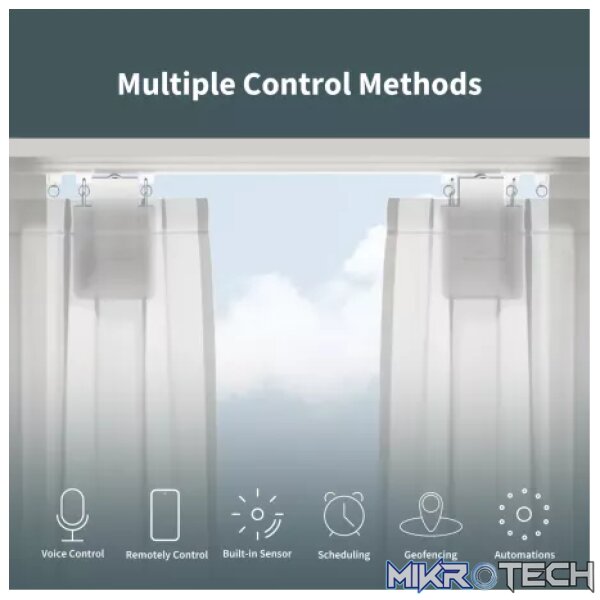 Aqara E1 Smart Curtain Driver Rod Version | CM-M01-ROD - Image 5