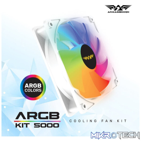 Armaggeddon ARGB KIT 5000 Cooling 12cm Fan Kit - Image 5