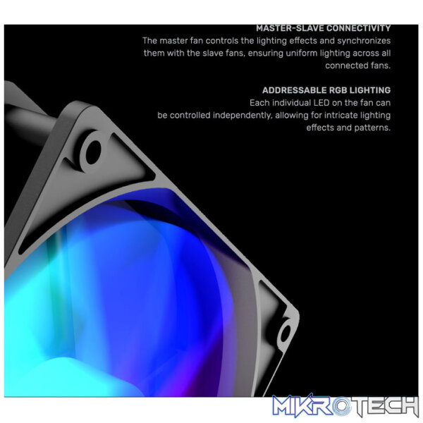 Armaggeddon ARGB KIT 5000 Cooling 12cm Fan Kit - Image 9