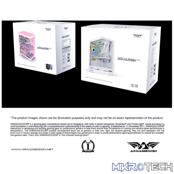 Armaggeddon Aquaron MicroATX Gaming Case - Image 12