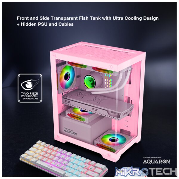 Armaggeddon Aquaron MicroATX Gaming Case - Image 6