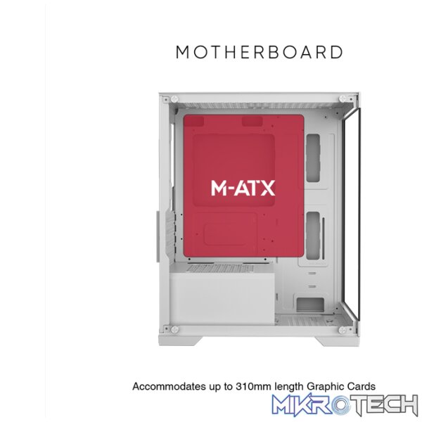 Armaggeddon Aquaron MicroATX Gaming Case - Image 8
