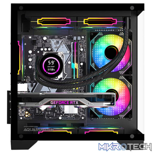 Armaggeddon Aquaron WiBO Micro-ATX Gaming Case - Image 5