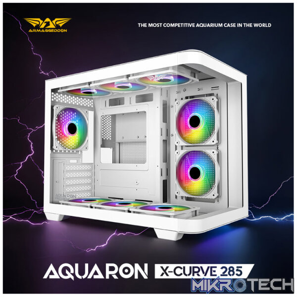Armaggeddon Aquaron X-Curve 285 MicroATX Gaming Case - Image 13
