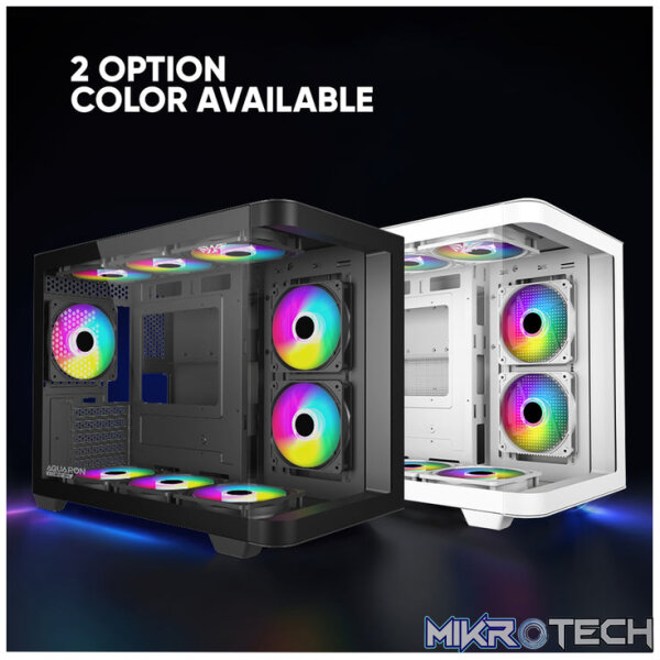 Armaggeddon Aquaron X-Curve 285 MicroATX Gaming Case - Image 10