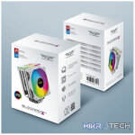 Armaggeddon Blizzard 2 ARGB CPU Cooler - Black - Image 10