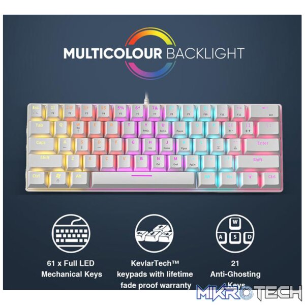 Armaggeddon MKA-1C Neo Psychswift 61 keys Mechanical Keyboard - Image 7