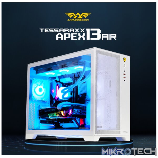 Armaggeddon Tessaraxx Apex 13 Air E-ATX Gaming Case - Image 5