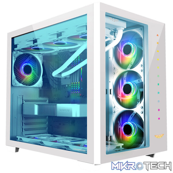 Armaggeddon Tessaraxx Core 12 Air E-ATX Gaming Case - Black Armaggeddon Tessaraxx Core 12 Air E-ATX Gaming Case - Black