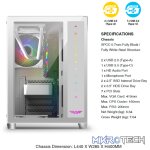 Armaggeddon Tessaraxx Core 12 Air E-ATX Gaming Case - Black - Image 8