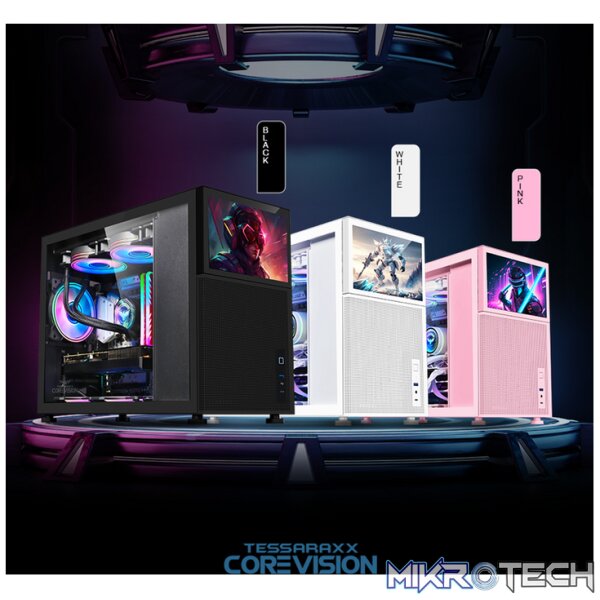Armaggeddon Tessaraxx Core Vision  Micro-ATX Gaming Case - Image 12