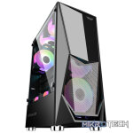 Armaggeddon Tritron 1 ATX Gaming Case with 3xARGB Fans