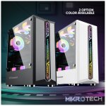 Armaggeddon Tritron Pro 300 ATX Gaming Case with 3x ARGB Fans - Black - Image 5