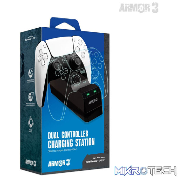 Armor3 Dual Controller Charging Station for PS5 - Image 6