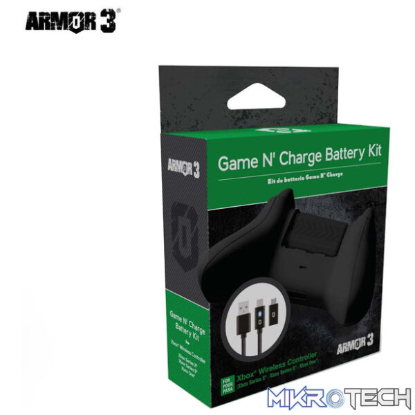 Armor3 Game N' Charge Battery Kit for Xbox Series X - Image 3