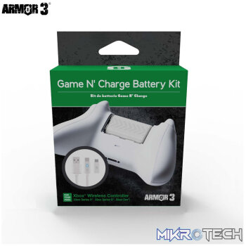Armor3 Game N' Charge Battery Kit for Xbox Series X
