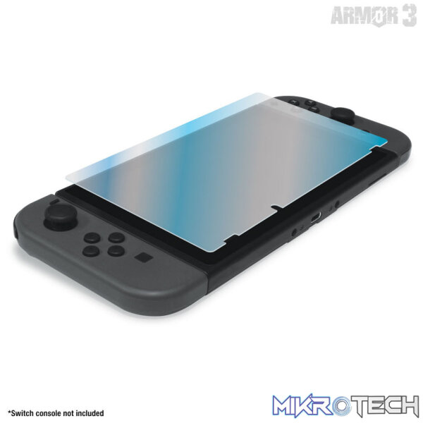 Armor3 Tempered Glass Screen Protector 2 Pack For Nintendo Switch Armor3 Tempered Glass Screen Protector 2 Pack For Nintendo Switch