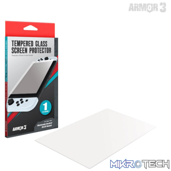 Armor3 Tempered Glass Screen Protector For Nintendo Switch OLED - Image 4
