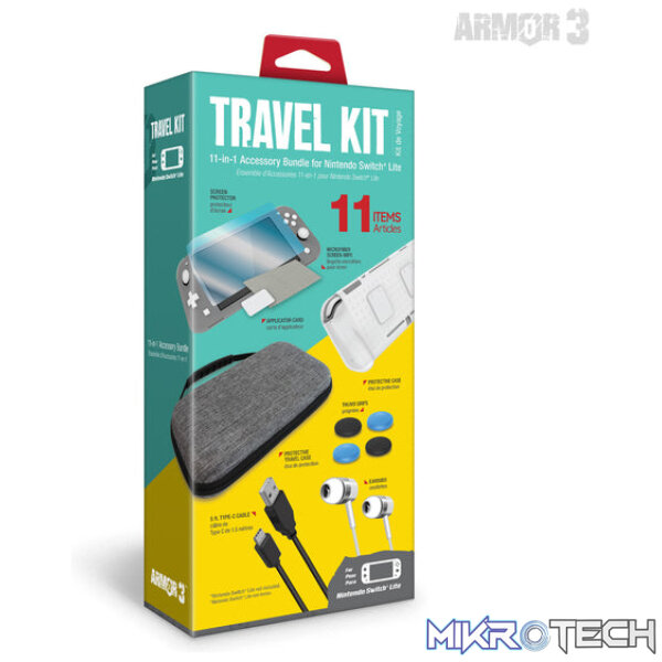 Armor3 Travel Kit for Nintendo Switch Lite - Image 3