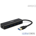 Armor3 Universal 4-Port USB 3.0 Hub