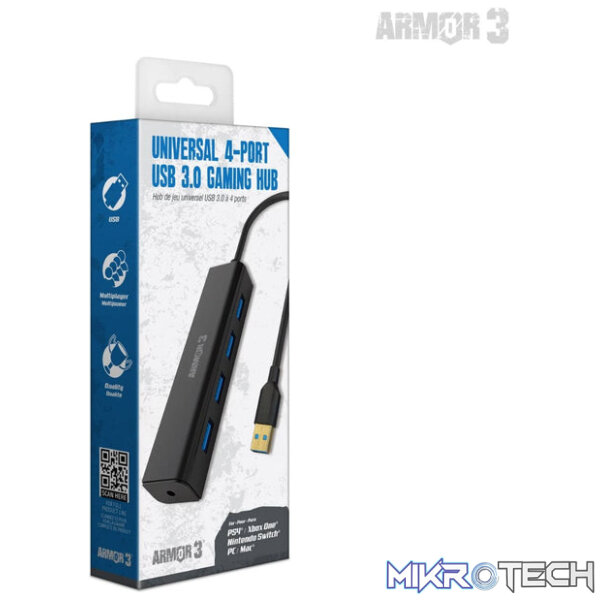 Armor3 Universal 4-Port USB 3.0 Hub - Image 3