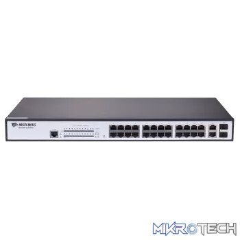 BDCOM 26-Port 10/100 POE switch (24 POE ports