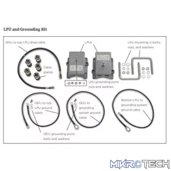 Cambium LPU and Grounding Kit Cambium LPU and Grounding Kit