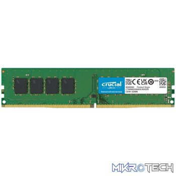 Crucial 16GB DDR4 3200MHz UDIMM Desktop Memory
