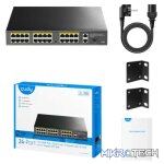 Cudy 24 Port Fast Ethernet PoE 290W 2 Gigabit 1SFP Switch | FS1026PS1 - Image 4