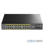 Cudy 24 Port Gigabit PoE 300W 2SFP Switch | GS1026PS2