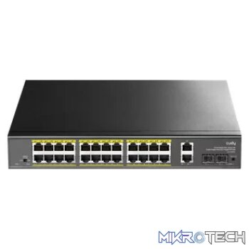 Cudy 24 Port Gigabit PoE 300W 2SFP Switch | GS1026PS2