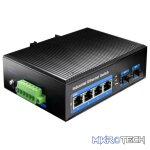 Cudy 4 Port Gigabit Industrial PoE+ 2SFP Switch | IG1004S2 - Image 2