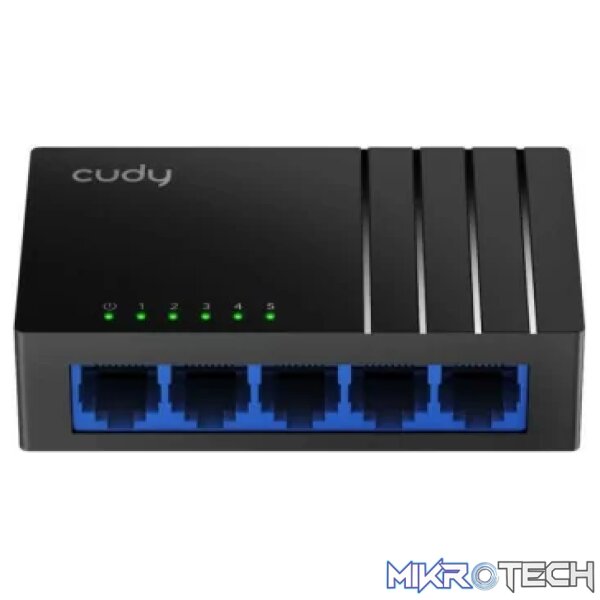 Cudy 5 Port Gigabit Desktop Switch | GS105D Cudy 5 Port Gigabit Desktop Switch | GS105D