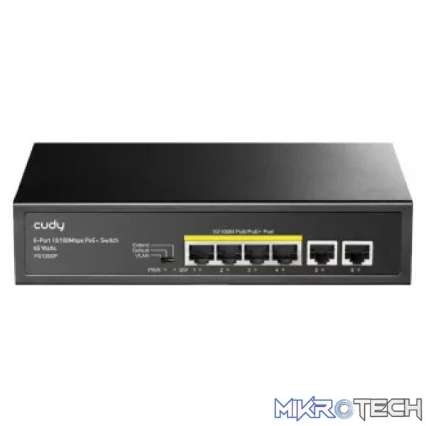 Cudy 6 Port Fast Ethernet Cudy 6 Port Fast Ethernet