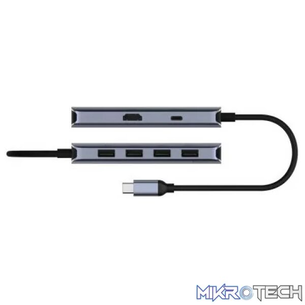 Cudy 6-in-1 4K 5Gbps USB-C HDMI Hub | UH500 - Image 3