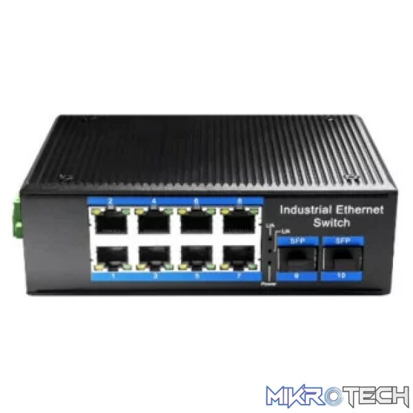 Cudy 8 Port Gigabit Industrial 2SFP Switch | IG1008S2 Cudy 8 Port Gigabit Industrial 2SFP Switch | IG1008S2