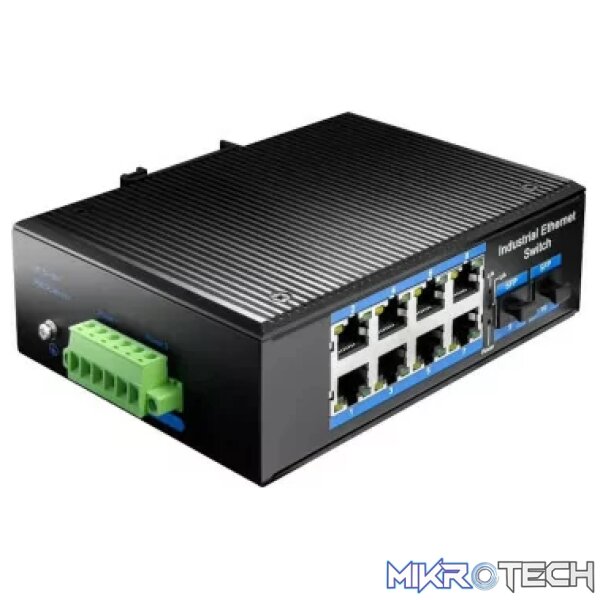 Cudy 8 Port Gigabit Industrial PoE+2SFP Switch | IG1008S2 - Image 2